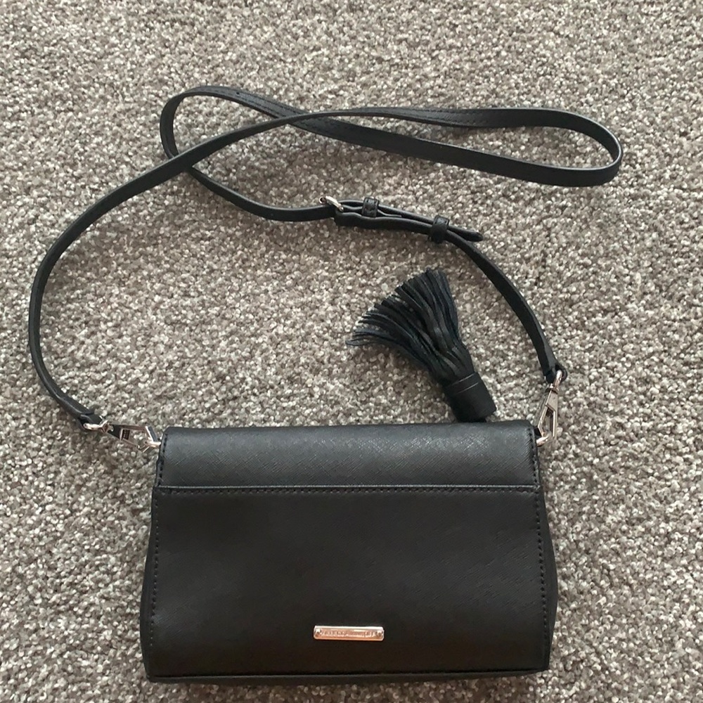 Rebecca Minkoff Black Crossbody Bag with Tassel